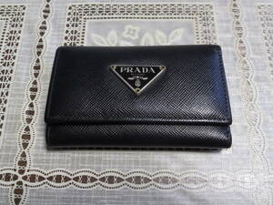 ★プラダ★　PRADA キーケース ブラック　訳あり