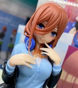 定形外350円五等分の花嫁∬中野三玖corefulフィギュア 制服ver. japan anime figure NAKANO MIKU SEIFUKU TAITO 初版 Rare FIGURE 