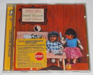 99年発売◎25周年記念盤『Pussy Cats +4＊Harry Nilsson』ニルソンが,ジョン・レノンと共に作った賛否両論の1974年,問題作