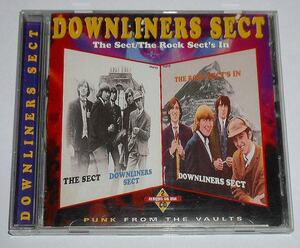 1999年UK盤◎２on１CD『Sect / Rock Sect'S In＊DOWNLINERS SECT』ダウンライナーズ・セクトの64,66年作品★マニアック・ガレージ・ROCK