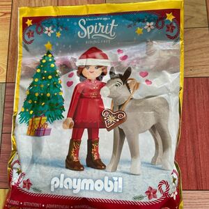 新品未開封　プレイモービル　ラッキーのクリスマス　ドールハウス　ミニチュア　playmobil yoru! スピリットライディングフリー