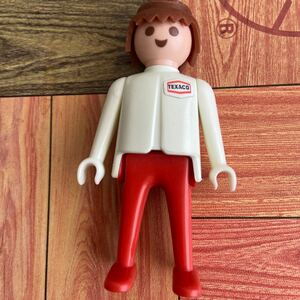 中古プレイモービル 初期タイプヴィンテージアクセサリー　白い服の男性　ドールハウス　ミニチュア　Kindly search playmobil yoru!