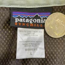 Patagonia SYNCHILLA レトロX ジャケット WOMEN’S L ホワイト フリース ボア フルジップ アウトドア シンチラ パタゴニア 2007年製 23071_画像4