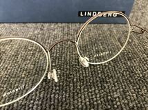 【リンドバーグ メガネフレーム】LINDBERG AIR TITANIUM 48□22-140 COL.03NO.CORONA チタンフレーム ブラウン シルバー_画像7