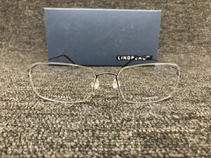 【リンドバーグ メガネフレーム】LINDBERG AIR TITANIUM 55□18-140 COL.03 NO.NICHOLASチタンフレーム ガンメタ クロームカラー