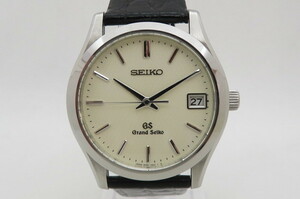 1円～【美品】SEIKO GS グランドセイコー 9F82-0A10 デイト クォーツ メンズ腕時計　1-7-13