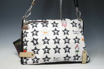 1円～LeSportsac レスポートサック tokidoki トキドキ ナイロン　2WAY　ショルダーバッグ　Qee/キーホルダー　12-8-72_画像9