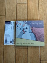 帯付き 廃盤 ゲット・アップ・キッズ サムシング・トゥ・ライト・ホーム・アバウト The Get Up Kids Something to Write Home About_画像1