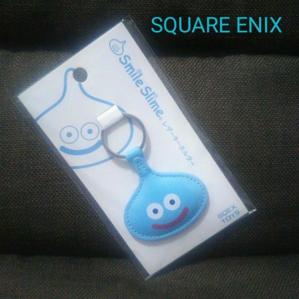 SQUARE ENIX スライム レザーキーホルダー（新品未使用）