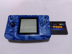 美品　SNK　NEOGEO　POCKET　COLOR　迷彩　大花火（ソフト1本）