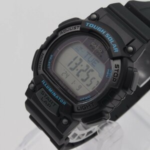 1218▲ CASIO 腕時計 Collection SPORTS STL-S300H-1AJH 10気圧防水 ソーラー ランニングにオススメ 運動 スポーツ ブラック 【1124】