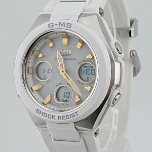 1330# カシオ/CASIO 腕時計 ベビージー BABY-G MSG-W100-7A2JF 電波ソーラー 10気圧防水 レディース ホワイト 【0104】