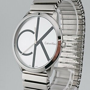 1332# カルバンクライン/Calvinklein 腕時計 CK ミニマル K3M211Z6 クォーツ 3気圧防水 メンズ レディース シルバー 【0104】