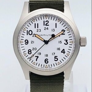 1420♪【ジャンク品】HAMILTON ハミルトン カーキ フィールド 42mm H69529913 腕時計 手巻き アナログ メンズ【0104】