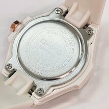 1450♭CASIO カシオ 腕時計 ベビージー MSG-S500-7AJF G-MS ソーラー 10気圧防水 レディース シルバー【0104】_画像5