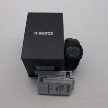 1470▲【訳有】CASIO 腕時計 G-SHOCK GW-M5610U-1BJF 20気圧防水 耐衝撃性 電波 ソーラー ワールドタイム 暗所で見やすい ブラック【0104】_画像7