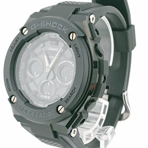 1626# カシオ/CASIO 腕時計 ジーショック G-SHOCK G-STEEL GST-W300G-1A1JF 電波ソーラー デイデイト 20気圧防水 メンズ ブラック 【0122】