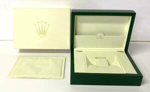 ★☆S 純正 ROLEX ロレックス 時計ケース モス 特大箱 宝石箱 箱 ボックス 外箱 ウォッチケース BOX 時計ケース アクセサリーケース☆★