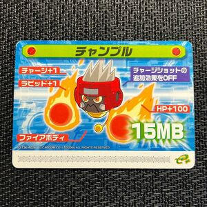 【プレイ用】チャンプル　ロックマンエグゼ5　改造カード　長期自宅保管　白欠け傷擦れ反り有