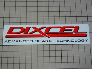 正規品 DIXCEL ステッカー (150×35mm) ディクセル