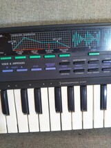 YAMAHA PortaSound VSS-30 ヤマハ ボイスエディター　 キーボード サンプリングキーボード 全けん盤音出し確認　現状品　ビンテージ_画像3