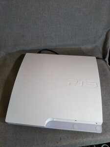 　PS3 SONY ソニープレステ3 プレイステーション 3 ホワイト CECH-3000A 通電確認　現状品