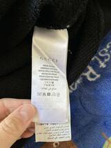 GUCCIグッチ　ヴィンテージ加工　スウェットシャツ　トレーナー L ケリングジャパン正規品_画像6