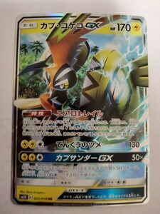 ポケモンカード カプコケコGX SM2K 022/050 RR