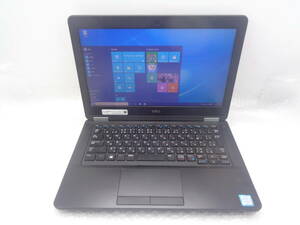 i3第6世代 DELL Latitude E5270/i3-6100U 2.3Ghz/8GB/500GB/カメラ/無線/BLUETOOTH/12.5インチ/Windows10 中古動作品(F567)