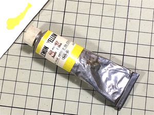 ★中古油絵の具/holbein/ レモンイエロー/20ml/保管品