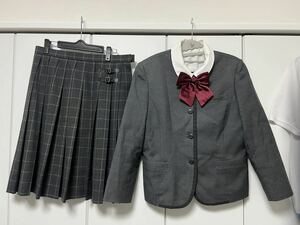 チアダン　福井商業　制服／ブレザー、夏スカート、半袖ブラウス、体操服上下(半袖・短パン)