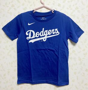 MLB公式 子供用 ロサンゼルスドジャース OHTANI 大谷翔平 1７ ナイキ Tシャツ キッズ ユースS