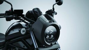 Rebel 1100 T DCT ヘッドライトカウル ※マットブラック ※ヘッドライトカウルステー別売 HONDA_2輪純正部品 SC83 パーツ オプション