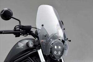 Rebel 500 社外品 旭精器ウインドスクリーン HONDA_2輪PC60 パーツ オプション