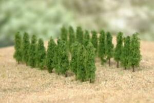 〓鉄道模型 ジオラマ用樹木〓コニファー 20本 20mm〓 ジオラマハウス製〓
