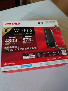 バッファロー BUFFALO Air Station Wi-Fiルーター WSR-5400AX6Bな-MB WiFi6 EasyMesh