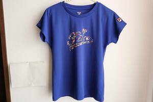 ★値札付 美品★FILA Tシャツ おしゃれ Mサイズ★ブルー系　テニス　バドミントン　ジョギング