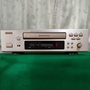 音出し動作品【DENONカセットデッキDRR-F100】色々メンテ、ベルト交換、再録動作良好、概ね綺麗、デノン