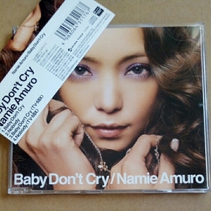 安室奈美恵CD【BabyDon't Cry】帯付き