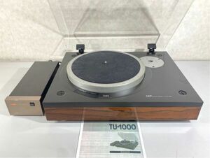 n6412-1 動作良好品 Lo-D ローディ TU-1000 ターンテーブル 専用電源ユニット付属