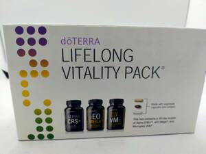 ドテラ　LLVパックサプリセット doTERRA ライフロング バイタリティーパック アメリカ製品　アルファCRS+ xEOメガ マイクロプレックスVMz