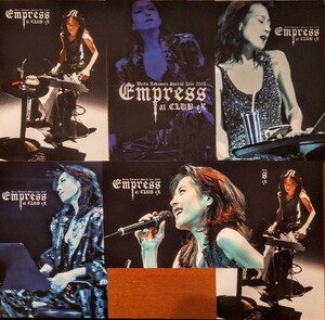 中森明菜「Empress club eX」ポストカード6枚セット！