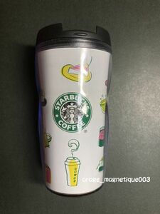 スターバックス タンブラー 福袋 2009年☆STARBUCKS スタバ 白 ホワイト 旧ロゴ☆外側にスレかキズのような線があります