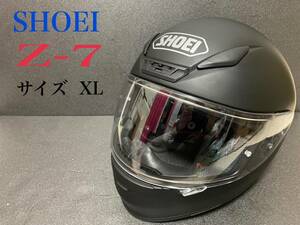 週末値引き 送料込み SHOEI ショウエイ Z-7 マットブラック サイズXL 製造2019モデル 税込定価49500→24800