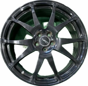 ★キレイ目! ZN6 トヨタ 86　純正 OP TRD SF2 18インチ アルミ ホイール　1本　18×7.5J +46 PCD100 5穴 ハブ径56　MS213-00042★