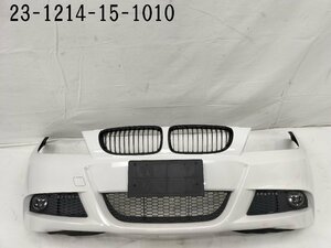 ★LBA-US20 BMW 320i E91 Mスポーツ　平成22年　純正　フロントバンパー Fバンパー　51117891386　フォグ付　300 アルピンホワイト 白★