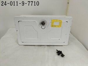 ★U62T 三菱　ミニキャブ トラック VX-SE　平成15年　純正　サイドツール BOX　ステー　カギ付　工具箱　W74 ホワイト 白★