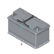 HELLA製 AGM バッテリー BMW LN2 12V 60AH E81 E87 E30 E36 E46 E28 G30 E34 F90 G16 F93 X5 X6 LN2-AGM 出荷締切18時_画像5