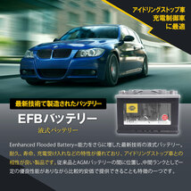 HELLA製 EFB バッテリー BMW MINI LN3 70AH 650A ミニクーパー R55 R56 R57 R58 R59 R60 R61 EFBL3 欧州車用 出荷締切18時_画像6