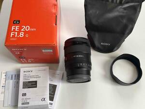 【中古美品】SONY ソニー FE 20mm F1.8 G SEL20F18G